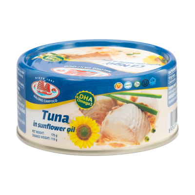 TUNA IN SUNFLOWER OIL